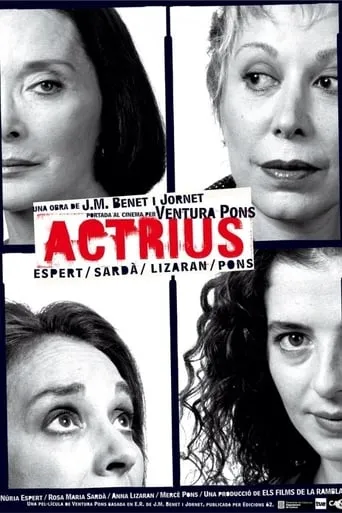 Actresses movie poster - Rated 6.2/10