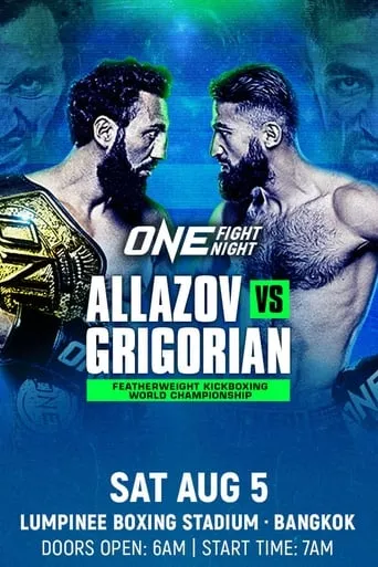 ONE Fight Night 13: Allazov vs. Grigorian movie poster - Entertainment content
