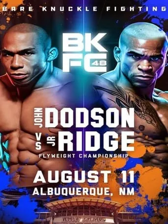 BKFC 48: Dodson vs. Ridge movie poster - Entertainment content