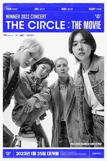WINNER 2022 Concert The Circle : The Movie movie poster - Entertainment content