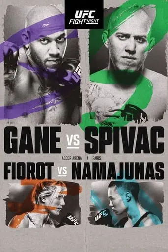 UFC Fight Night 226: Gane vs. Spivak movie poster - Entertainment content