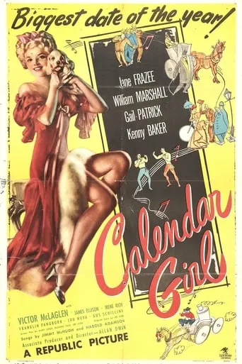 Calendar Girl movie poster - Rated 5.4/10