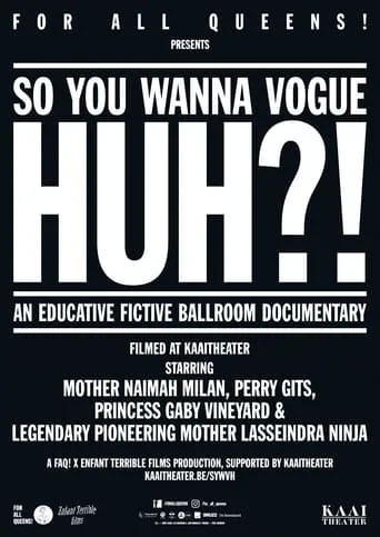 So You Wanna Vogue Huh?! movie poster - Entertainment content