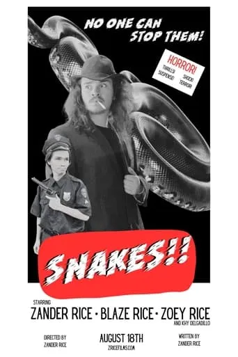Snakes!! movie poster - Entertainment content
