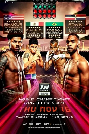 Shakur Stevenson vs. Edwin De Los Santos movie poster - Entertainment content