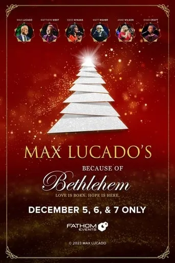 Because of Bethlehem with Max Lucado movie poster - Entertainment content