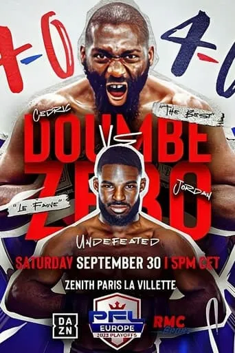 PFL 2023 Europe #3: Playofḟs - Doumbé vs. Zébo movie poster - Entertainment content