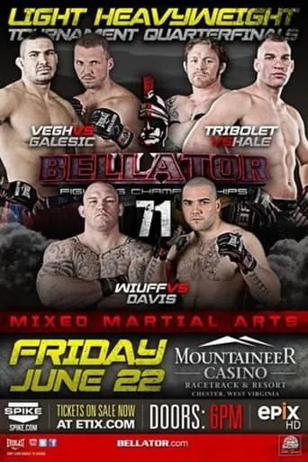 Bellator 71 movie poster - Entertainment content