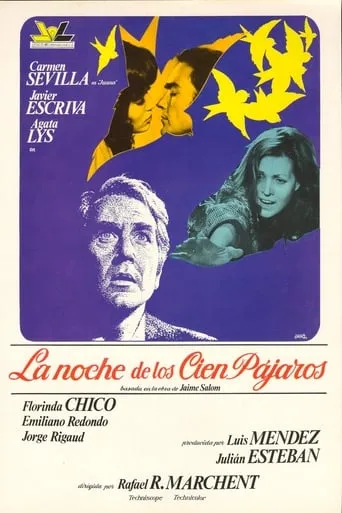 La noche de los cien pájaros movie poster - Rated 5/10