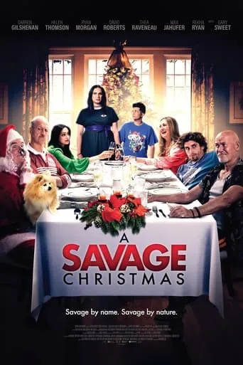 A Savage Christmas movie poster - Rated 2/10