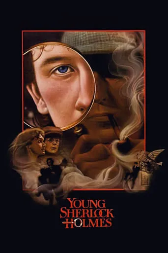 Young Sherlock Holmes movie poster - Rated 6.8/10
