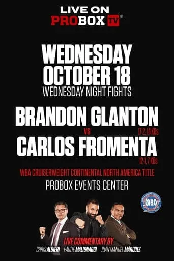 Brandon Glanton vs. Carlos Fromenta movie poster - Entertainment content