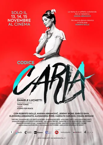 Codice Carla movie poster - Entertainment content