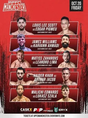 Anthony Pettis FC 8: Manchester Fight Night movie poster - Entertainment content