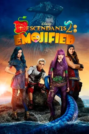 Descendants 2: Emojified movie poster - Rated 7/10