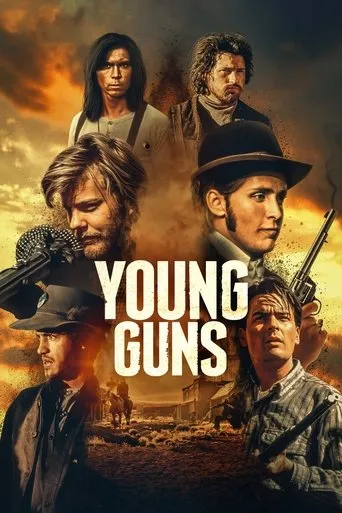 Young Guns movie poster - Rated 6.653/10