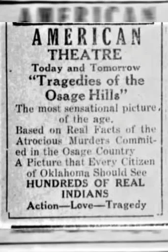 Tragedies of the Osage Hills movie poster - Entertainment content