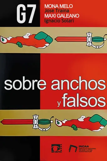 Sobre anchos y falsos movie poster - Entertainment content