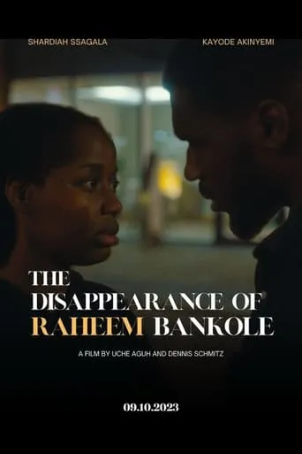 The Disappearance of Raheem Bankole movie poster - Entertainment content