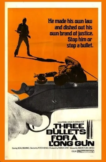 Three Bullets... for a Long Gun movie poster - Rated 2/10