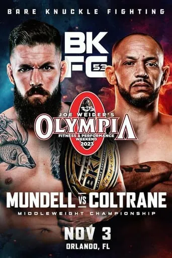 BKFC 53: Mundell vs Coltrane movie poster - Entertainment content