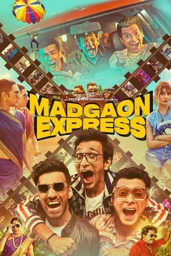 Madgaon Express movie poster - Rated 6.143/10