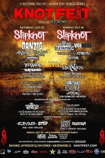 Slipknot - Live at KnotFest 2014 (Day 1) movie poster - Entertainment content