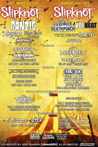 Slipknot - Live at KnotFest 2014 (Day 2) movie poster - Entertainment content