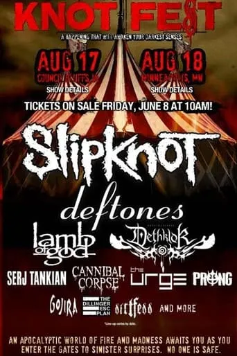 Slipknot - Live at Knotfest Minneapolis 2012 movie poster - Entertainment content