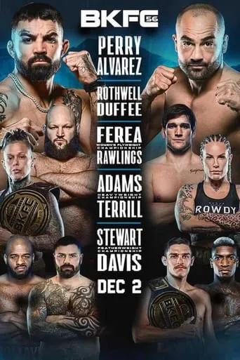 BKFC 56: Perry vs. Alvarez movie poster - Entertainment content
