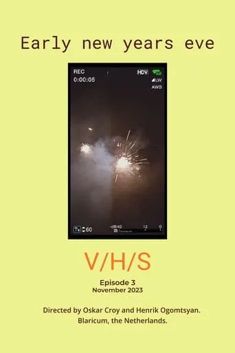 V/H/S  - early new years eve movie poster - Rated 10/10