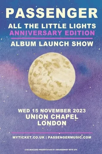 Passenger: Live from Union Chapel London movie poster - Entertainment content