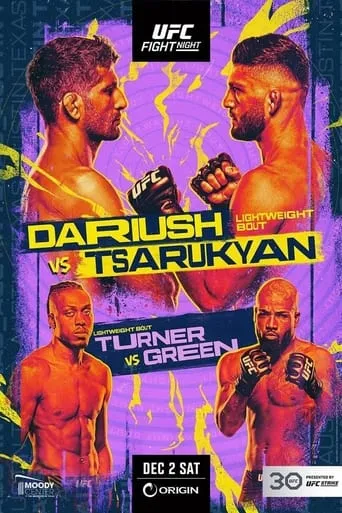 UFC on ESPN 52: Dariush vs. Tsarukyan movie poster - Entertainment content
