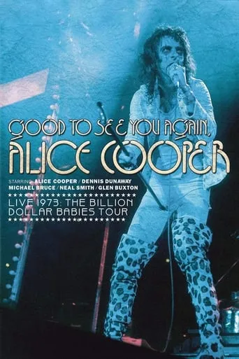 Good to See You Again, Alice Cooper movie poster - Rated 6.3/10