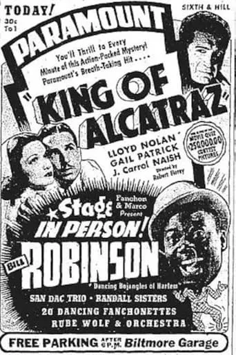 King of Alcatraz movie poster - Rated 5.7/10