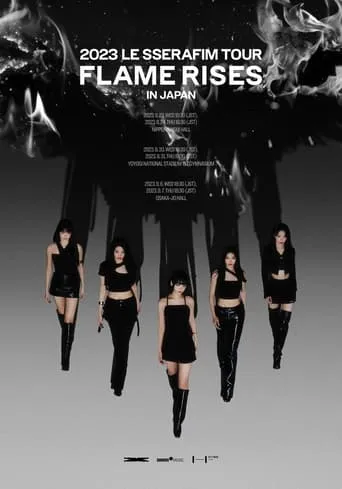 2023 LE SSERAFIM TOUR 'FLAME RISES' IN JAPAN movie poster - Entertainment content
