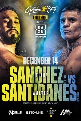Jose Sanchez vs. Walter Santibanes movie poster - Entertainment content