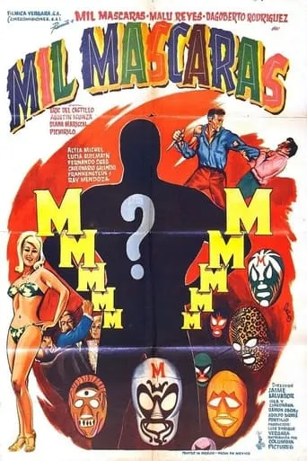Mil máscaras movie poster - Rated 5.4/10