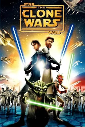 Star Wars: The Clone Wars movie poster - Rated 6.146/10