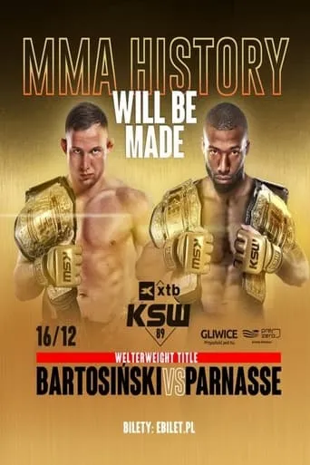 KSW 89: Bartosinski vs. Parnasse movie poster - Entertainment content