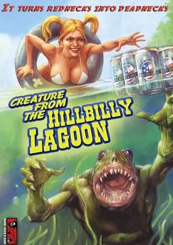 Creature from the Hillbilly Lagoon movie poster - Rated 2/10