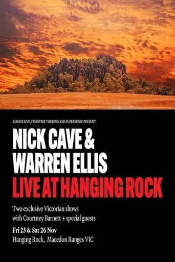 Kingdom in the Sky: Nick Cave & Warren Ellis Live at Hanging Rock movie poster - Entertainment content
