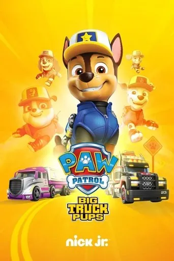 PAW Patrol : Big Truck Pups movie poster - Rated 7.5/10