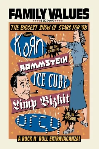 Family Values Tour '98 movie poster - Rated 9/10