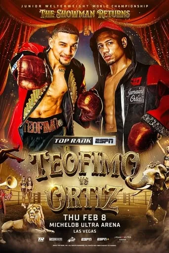 Teofimo Lopez vs. Jamaine Ortiz movie poster - Entertainment content