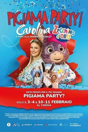 Pigiama Party! Carolina e Nunù alla grande festa dello Zecchino d'Oro movie poster - Entertainment content