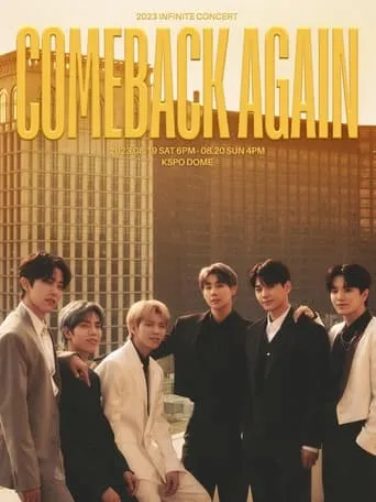 INFINITE CONCERT 'COMEBACK AGAIN' movie poster - Entertainment content