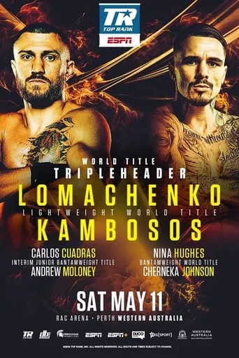 Vasyl Lomachenko vs. George Kambosos Jr. movie poster - Entertainment content