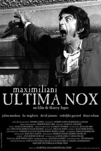 Maximiliani Ultima Nox movie poster - Entertainment content
