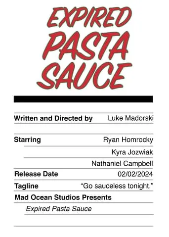 Expired Pasta Sauce movie poster - Entertainment content